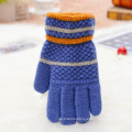 Custom Full Finger Glove Acrylic Mittens Winter Gloves for Kids